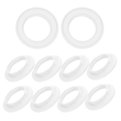 10 Pcs Lampshade Ring Pendant Replacement Parts Light Fixture Collar