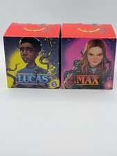McDonald's Stranger Things Happy Meal Toys Lot - 3,4 Max And Lucas