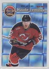 1999-00 Pacific Prism Holographic Mirror 51/160 Claude Lemieux #83 08ee