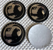 4x Sticker Vauxhall Hub Wheel Centre Cap Emblem Decal 56mm New Style Stickers