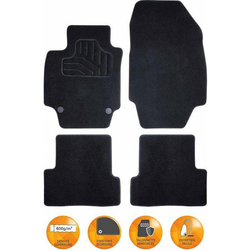 Tapis Incar Volkswagen Golf 8 2020 moquette noir accessoires auto sol berline