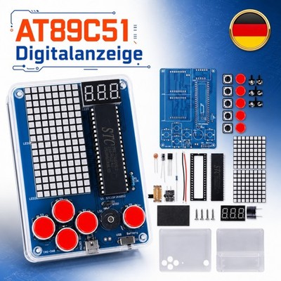 Children Game DIY Electronic Soldering Kit 51 Microcontroller Soldering Practice