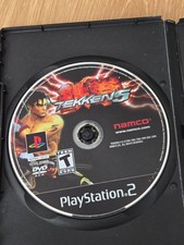 Tekken 5 PS2 PlayStation 2 Fighting Game Disc with Case No Cover Art