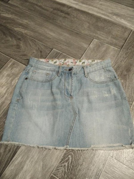 Women Falmer Skirt Blue Cotton 38 / M / 46