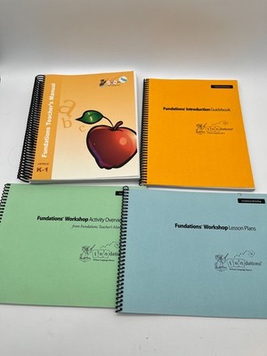 Wilson Language Basics Fundations Teacher's Kit for Level K-1 - Lot of 12 Books