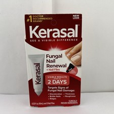 Kerasal Fungal Nail Renewal Treatment 10mL /0.33 fl oz  5 Nail Files -FREE SHIP