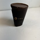 4 Silver Metal Brass-Lined Stacking Cups Shot Glass w/Leather Case Germany   — photo 9