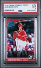 PSA 9 2018 Panini Donruss Optic #176 Shohei Ohtani LA Angels Rated Rookie