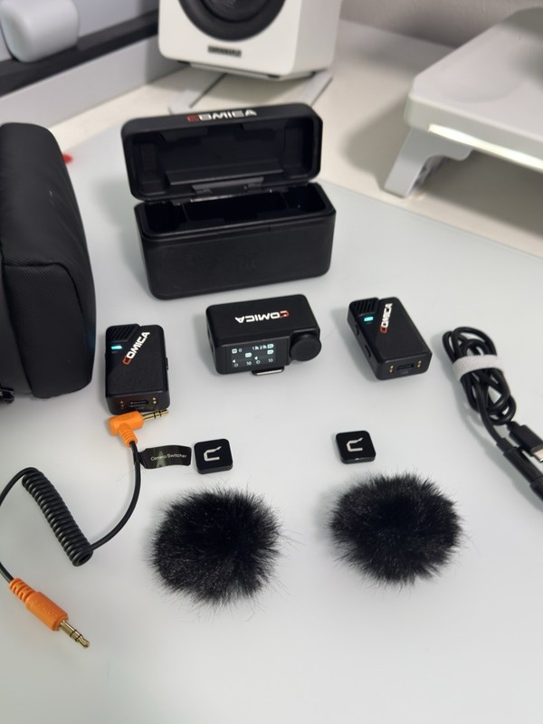 COMICA BooMax Wireless Lavalier Microphone, 32-Bit Float