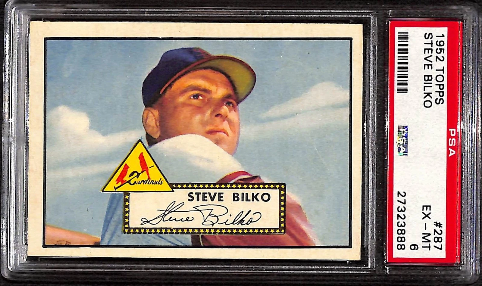 Steve Bilko trading card