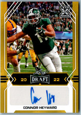 2022 Leaf Draft #BA-CH2 Connor Heyward Autographs Auto Gold Michigan State