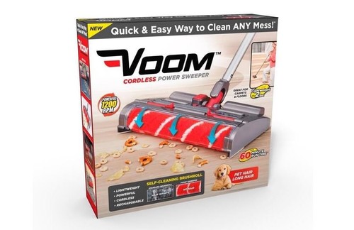 NEW Voom Cordless Power Cleaning Sweeper - Free Shipping