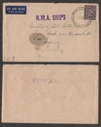 1948 Papua New Guinea Cover – H.M.A. Ships