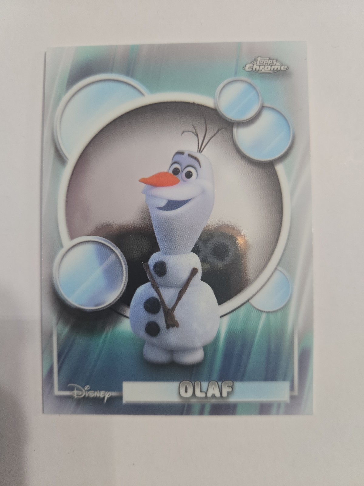 2026 Topps Disney Chrome OLAF #170 (Frozen)