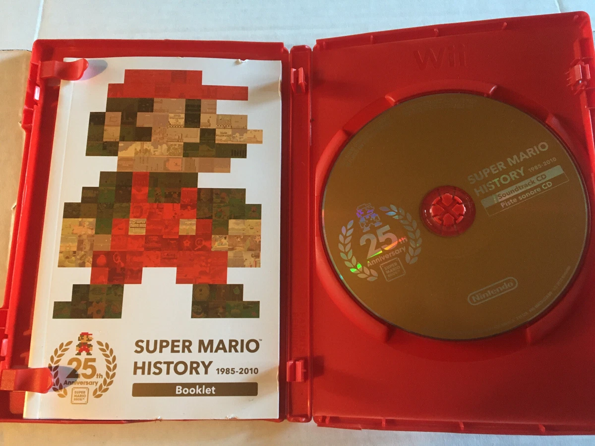 Een trouwe Bestrating schouder Wii Super Mario History 1985-2010 Soundtrack CD 25th Anniversary | eBay Een trouwe Bestrating schouder Wii Super Mario History 1985-2010 Soundtrack CD 25th Anniversary | eBay