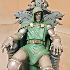 Doctor Doom Art Asylum Throne Statue #146/2500 ? Limited Classic 🔥 Imperfection