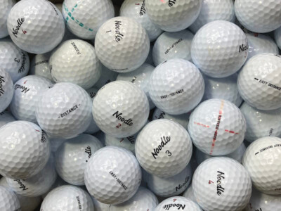 100 Golfbälle Taylor Made Noodle Distance AA/AAA gebrauchte Bälle Lakeballs