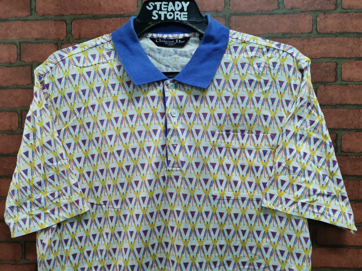 VINTAGE 80's CHRISTIAN DIOR MONSIEUR SPORTS MONOGRAM MENS VINTAGE 80's CHRISTIAN DIOR MONSIEUR SPORTS MONOGRAM MENS