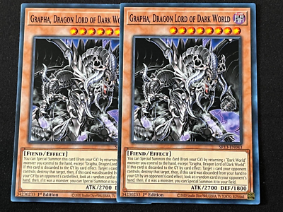 YUGIOH DARK WORLD DANGER DECK- GRAPHA- YSUCHINOKO- NESSIE