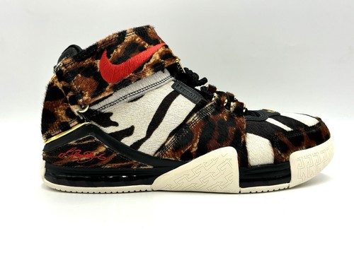 Nike Zoom LeBron 2 II LX Beast 2023 Animal Print DQ2439-200 Men’s Size 10 - Picture 2 of 12