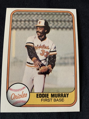 1981 Fleer Baseball Baltimore Orioles Team Set