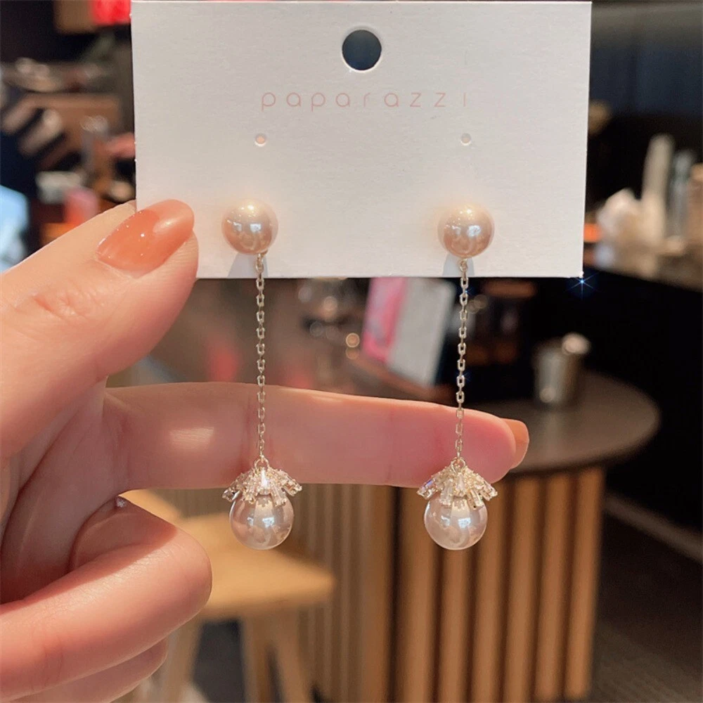 Jewelry Women Back Hanging Earrings Korean Style Earrings Dangle Earring