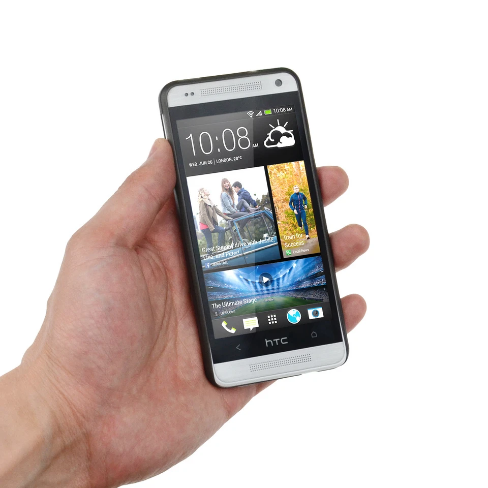 Ultraslim Case HTC One Mini M4 Fein Opaco Custodia Protettiva Cover Pelle Folie - Immagine 3 di 3