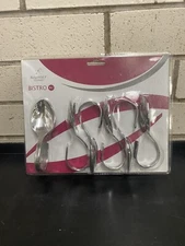 BergHOFF 6-Piece Bistro Zakouski Appetizer Spoon Set Or Large Tasting Spoons