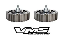 VMS RACING CAM GEAR BOLTS W/ SPIKES GUNMETAL FOR HONDA PRELDUE DOHC H22 H23