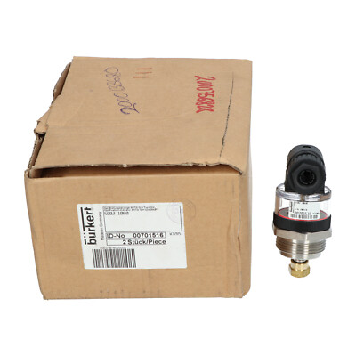 Burkert 701516 Electrical Position Valve Feedback New NFP (2pcs)