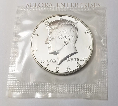 1964 P KENNEDY HALF  *90% SILVER GEM PROOF* *BU - UNCIRCULATED*