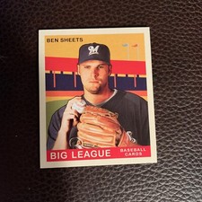 2007 Upper Deck Goudey Baseball #15 Ben Sheets Milwaukee Brewers Green Back