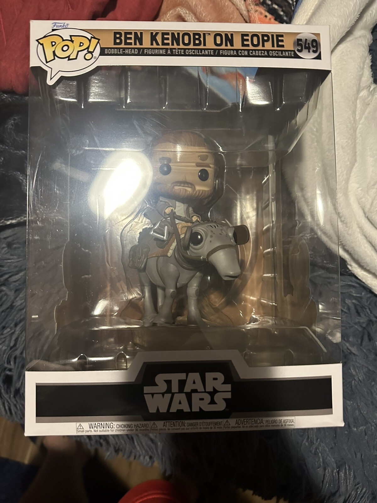 Funko Pop! Deluxe: Star Wars Obi-Wan Kenobi - Ben Kenobi On Eopie #549