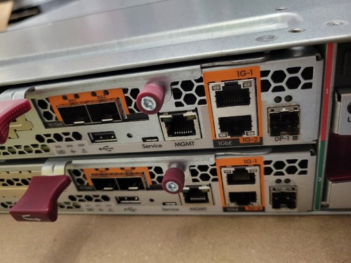 N9X20A HP HPE StoreVirtual 3200 4-port 10GbE iSCSI Storage 7.2TB 8x 900GB N9X06A - Picture 4 of 5
