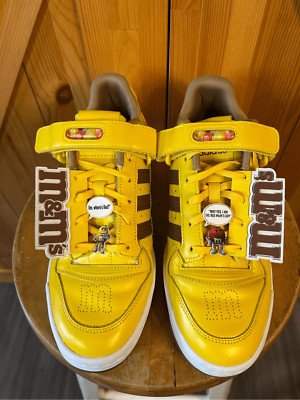 Adidas Forum Low '84 M&M's Yellow Men Sneakers Shoes - 9.5 GY1179