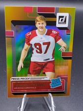 Cameron Thomas Cardinals 2022 Donruss Gold Holo Press Proof Premium Rookie