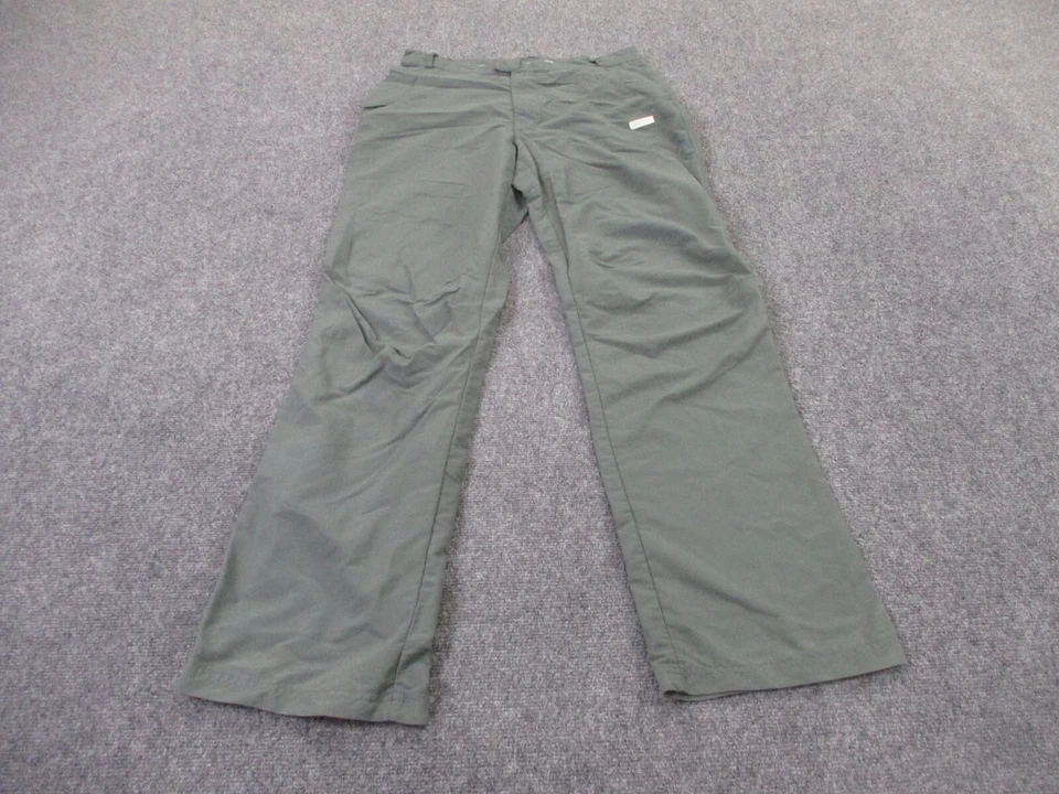 Pantalones Adidas Vintage Adulto 32 X 33 Verde Nylon Exterior Senderismo Logo Años 90 Y2K Foto 2 de 4