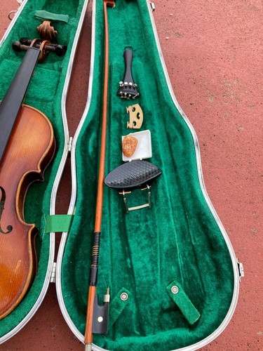 Vintage 3/4 Größe E.R. PFRETZSCHNER KOPIE ANTONIUS STRADIVARIUS GEIGE - Bild 10 von 21