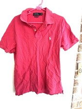 Men's Polo Ralph Lauren Custom Slim Fit Shirt Pink Size Large