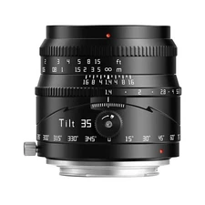 TTArtisan Tilt 35mm f/1.4 for Fujifilm X mount camera APS-C MF =Black=