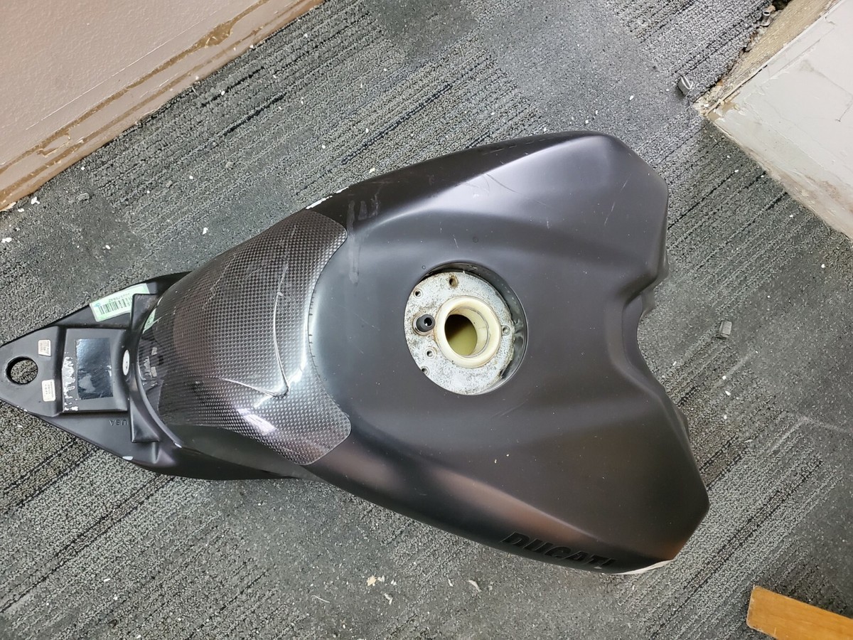 2007-2013 Ducati 848 1098 1198 Evo S R Gas Fuel Tank Petrol Black