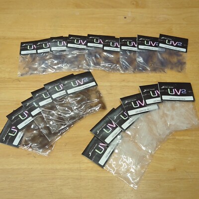Spirit River UV2 Select CDC Fly Tying Feathers - Lot Of (21) Mixed!