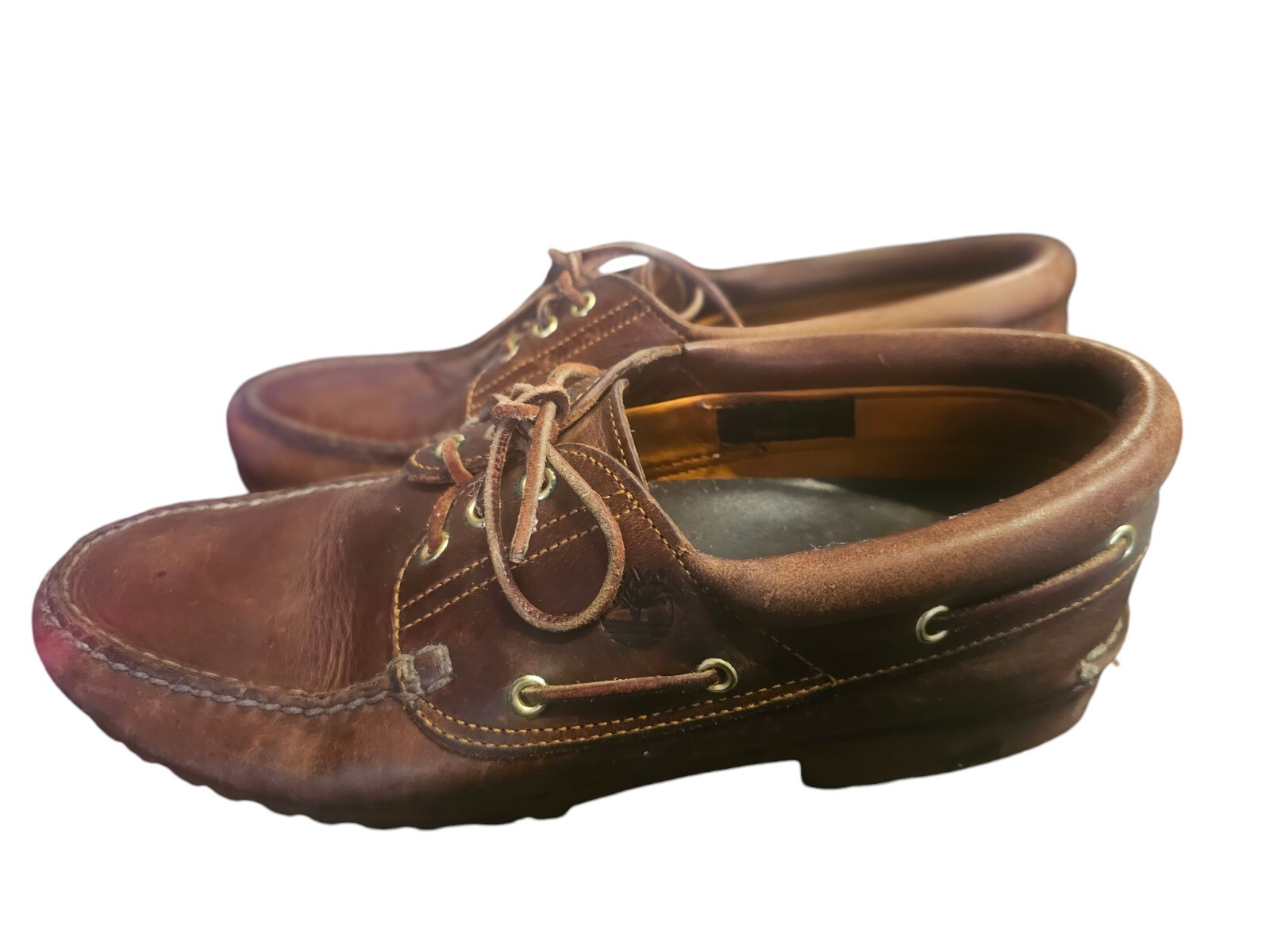 SAOLA Scarpe mocassino Timberland in pelle marrone resistente suola a strappo outdoor casual da uomo 15