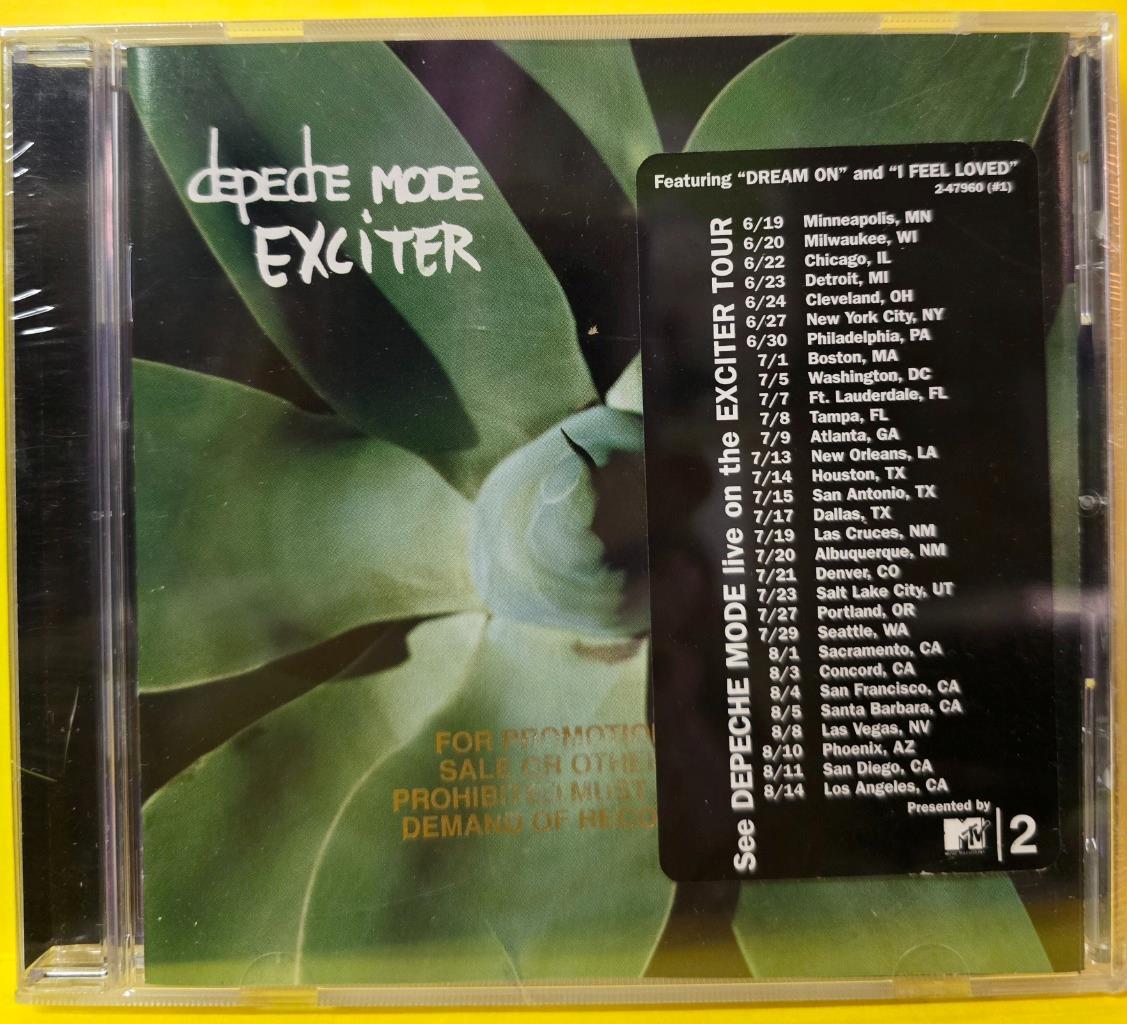 EXCITER DEPECHE MODE FIRST PRESSING PROMO PROMOTIONAL HYPE MUSIC