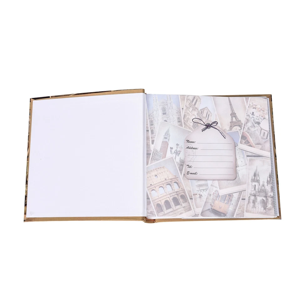 2 álbumes de fotos vintage Arpan EuropeanTravel Memo para 200 fotos 4' x 6' - FB200 Foto 3 de 4