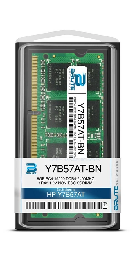 Y7B57AT - HP Compatible 8GB PC4-19200 DDR4-2400MHz 1Rx8 1.2v Non-ECC SODIMM - Image 3 of 3
