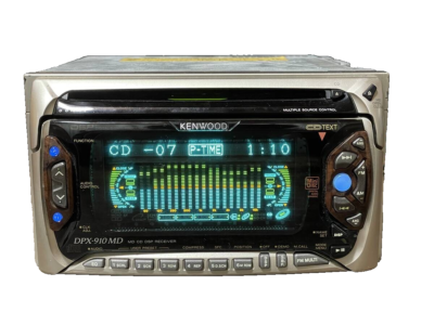 Kenwood DPX-910MD 2DIN CD MD Deck Player Equipped with DSP