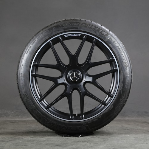 Original 22 pouces roues d'été Mercedes GLE 53 63 AMG V167 A1674015601 A1674015701 - Photo 2 sur 6