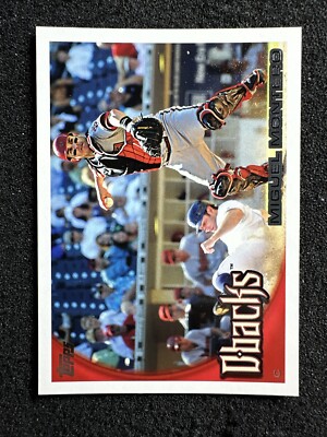 MIGUEL MONTERO #381 2010 Topps Baseball Arizona Diamondbacks