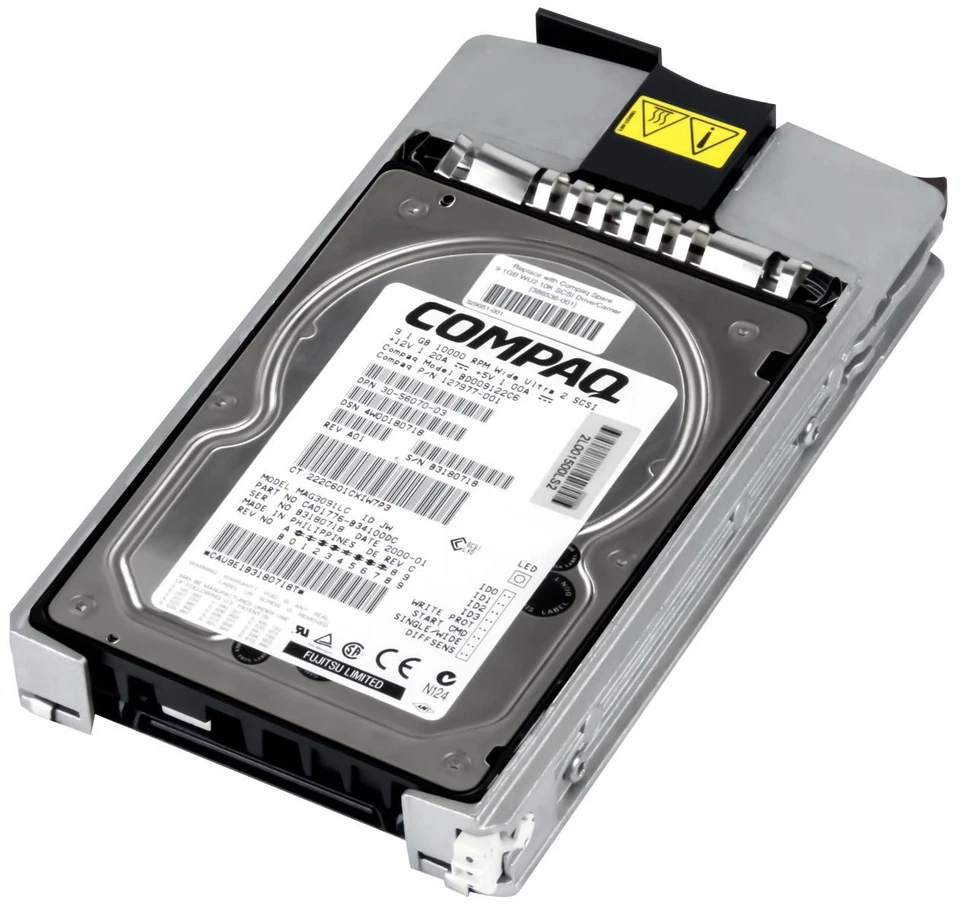 Hard Drive Compaq BD009122C6 127977-001 9.1GB 10000U/Min 2MB ULTRA2 SCSI 3.5'' - Image 2 of 3